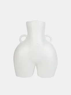 Best HOFF LOVE HANDLES VASE WHITE